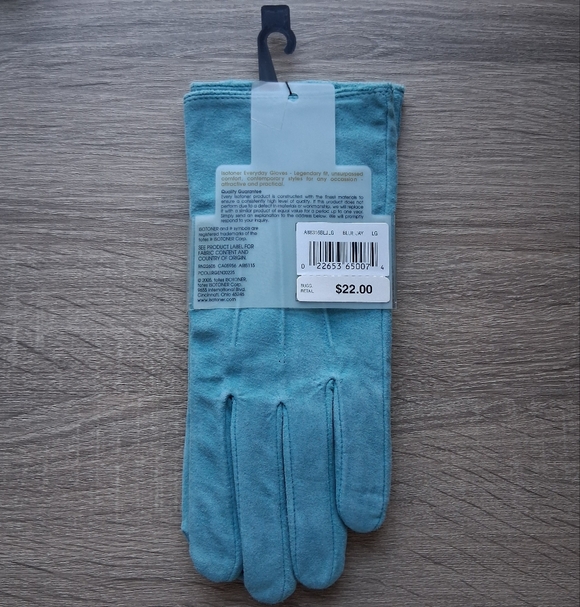 Vintage 》Isotoner Genuine Suede Everyday Leather Gloves 🐦 - Picture 3 of 9